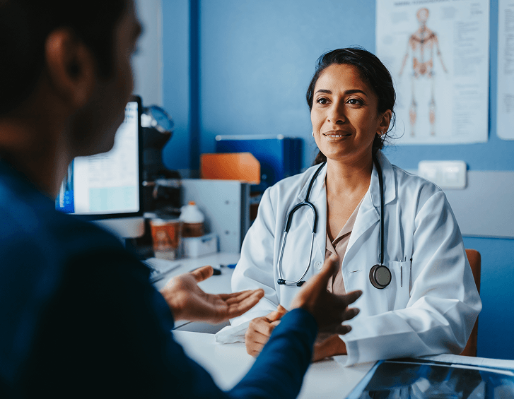 Consulta médica moderna